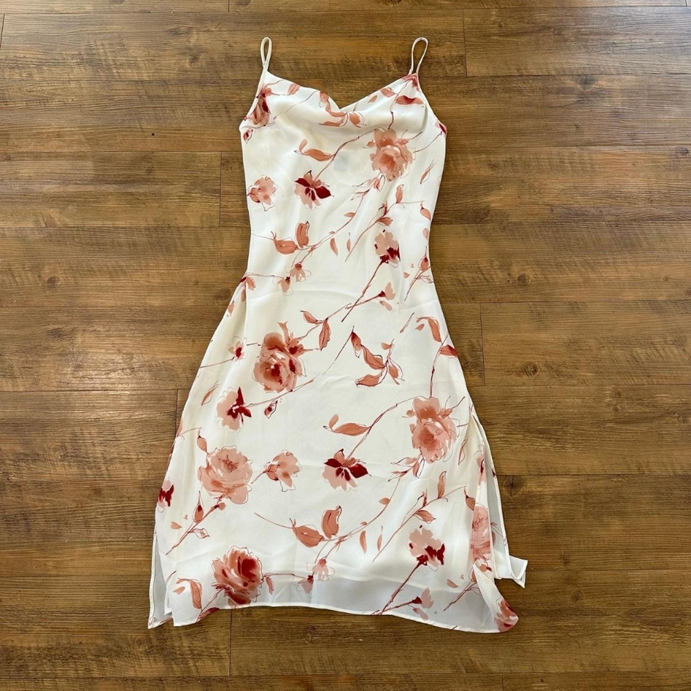 Floral Spaghetti Strap Dress